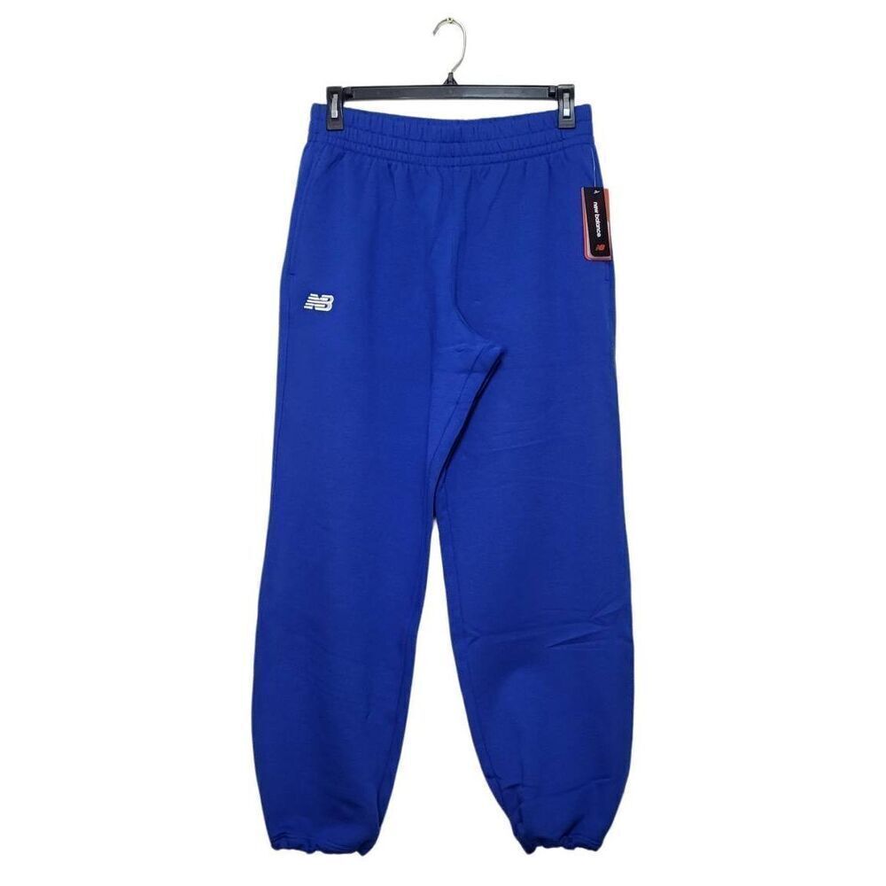 New Balance Sweatpants Mens Sz Large Royal Blue With Pockets And Drawstring Adju